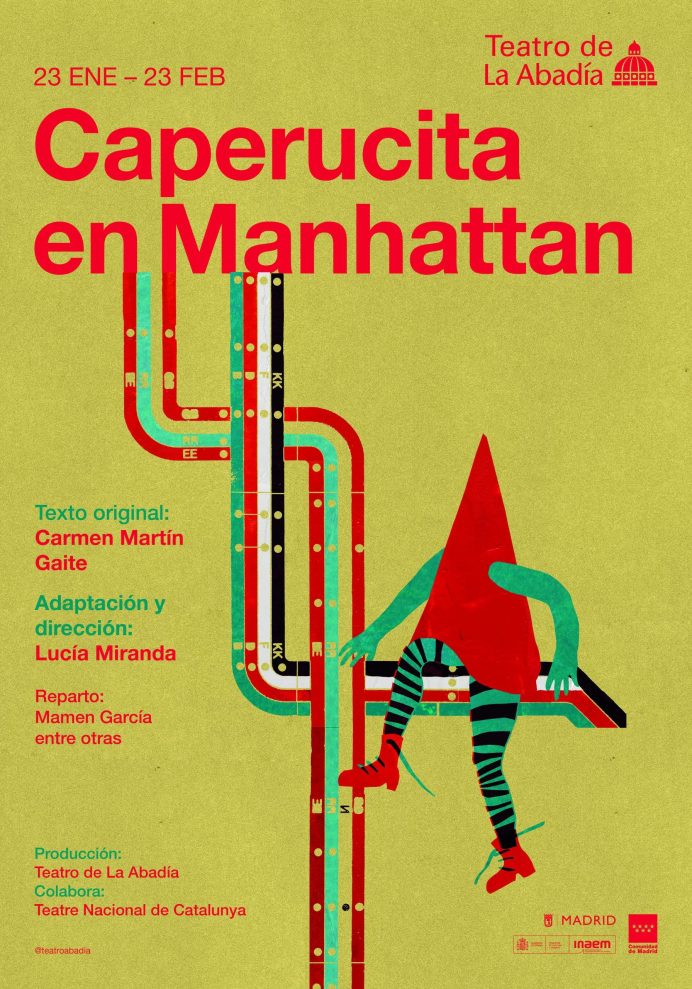 CAPERUCITA EN MANHATTAN en el Teatro de la Abadía