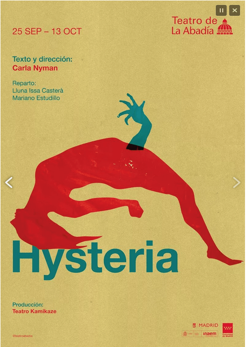 HYSTERIA en el Teatro de la Abadía