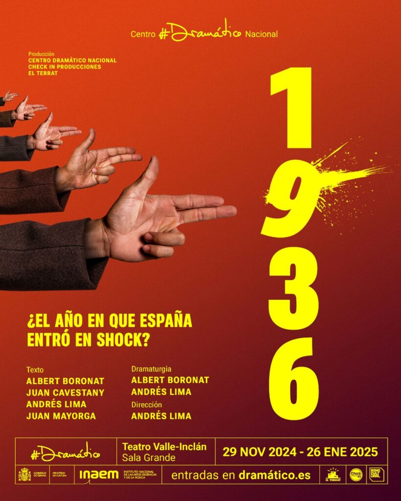 1936 en el Teatro Valle Inclán - Madrid Es Teatro