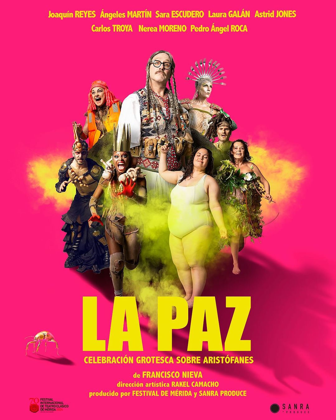 LA PAZ (CELEBRACIÓN GROTESCA SOBRE ARISTÓFANES) en los Teatros del Canal