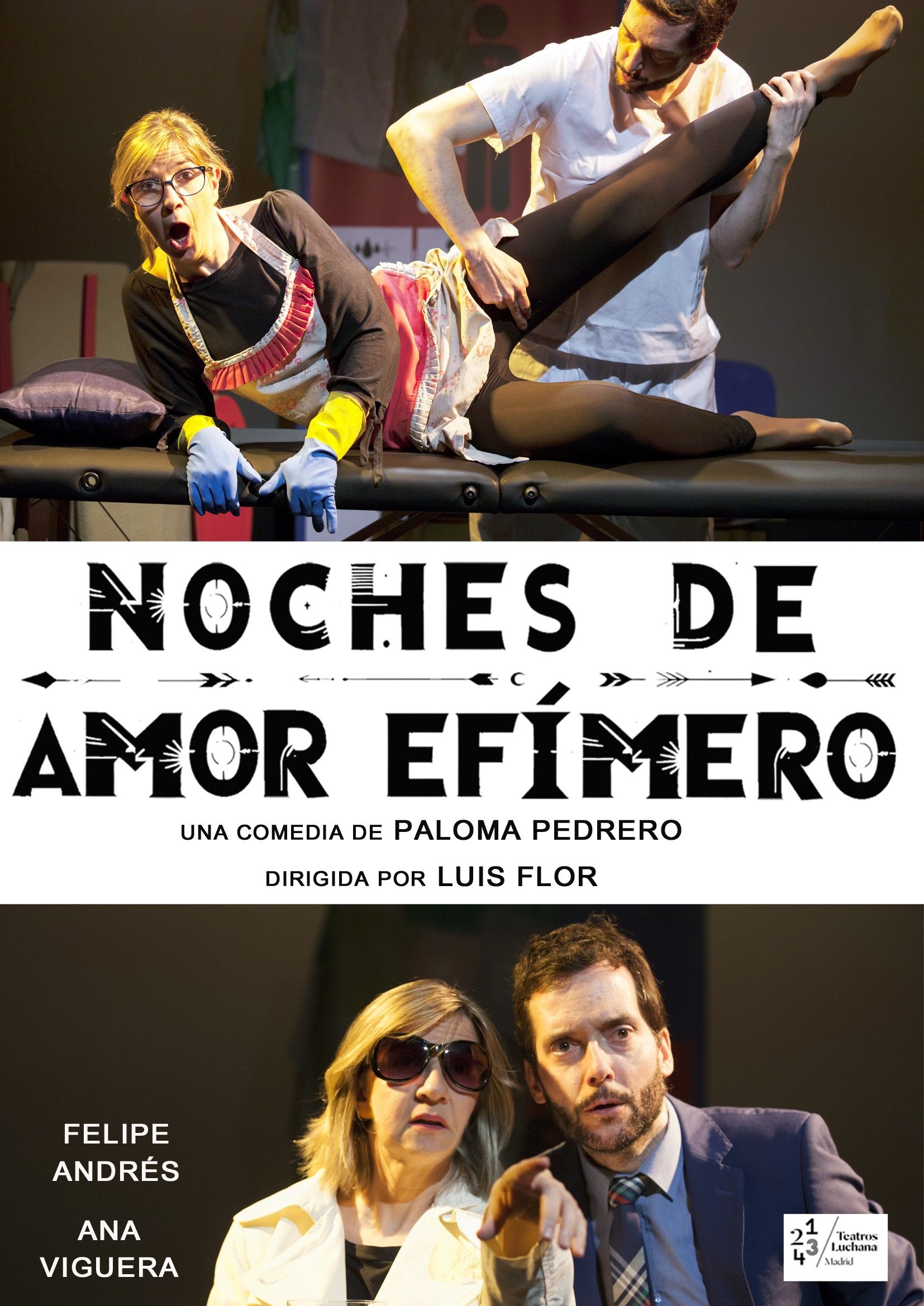 NOCHES DE AMOR EFIMERO en los Teatros Luchana