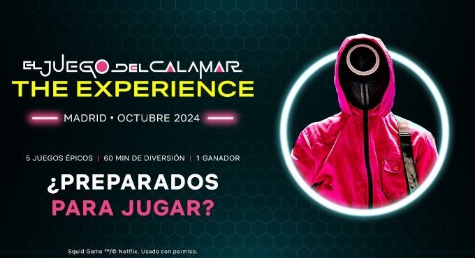 EL JUEGO DEL  CALAMAR: THE EXPERIENCE en el Espacio Ibercaja Delicias