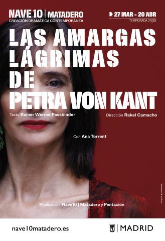 LAS AMARGAS LÁGRIMAS DE PETRA VON KANT en Nave 10 Matadero