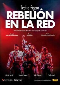 REBELIÓN EN LA RED en el Teatro Fígaro - Madrid Es Teatro