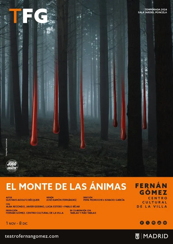 EL MONTE DE LAS ÁNIMAS (HISTORIAS DE TERROR) en el Teatro Fernán Gómez CCV.