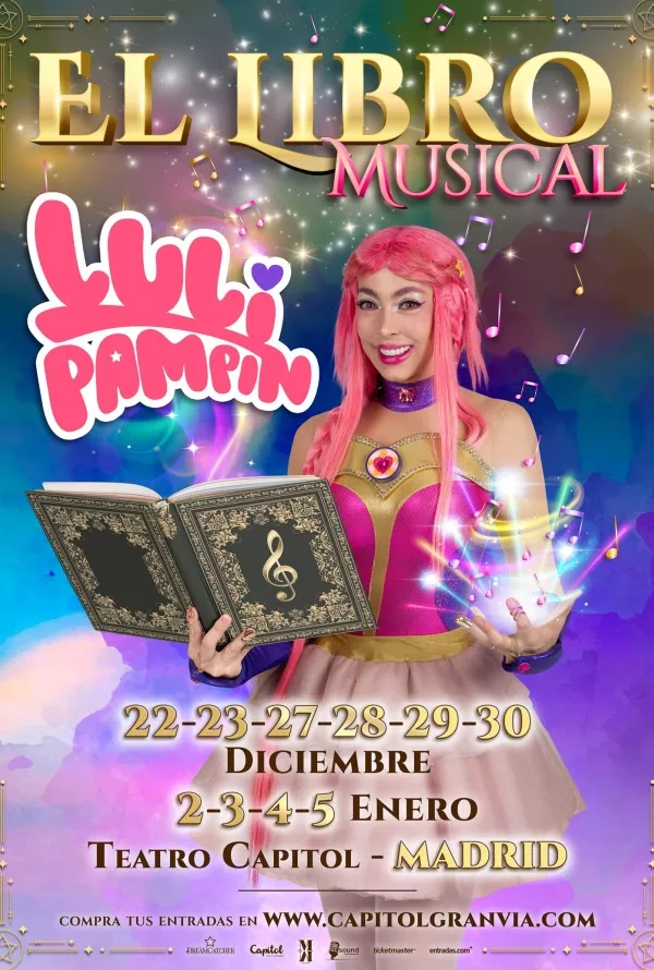 LULI PAMPIN, LIBRO MUSICAL en el Teatro Capitol Gran Vía