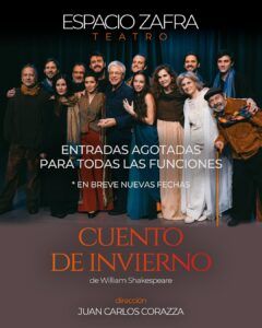 CUENTO DE INVIERNO en el Espacio Zafra Teatro - Madrid Es Teatro