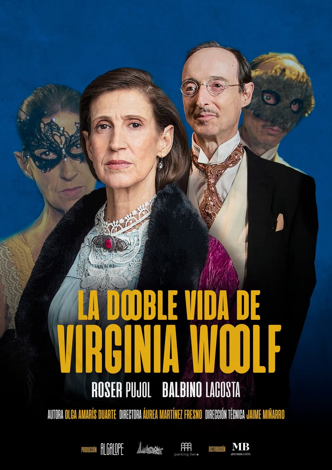 LA DOBLE VIDA DE VIRGINIA WOOLF en el Teatro del Barrio