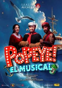 POPEYE ! EL MUSICAL en el Teatro Alcázar - Madrid Es Teatro