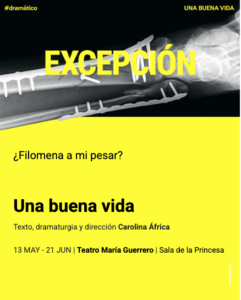 UNA BUENA VIDA en el Teatro Valle Inclán - Madrid Es Teatro