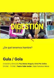 GULA / GOLA en el Teatro Valle Inclán - Madrid Es Teatro