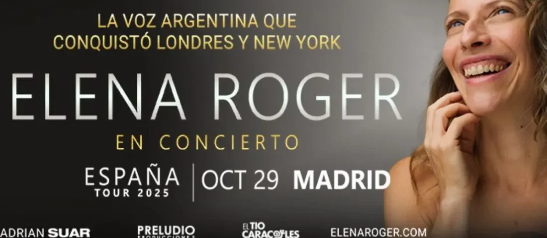 ELENA ROGER en Concierto Teatro Gran Vía - Madrid Es Teatro