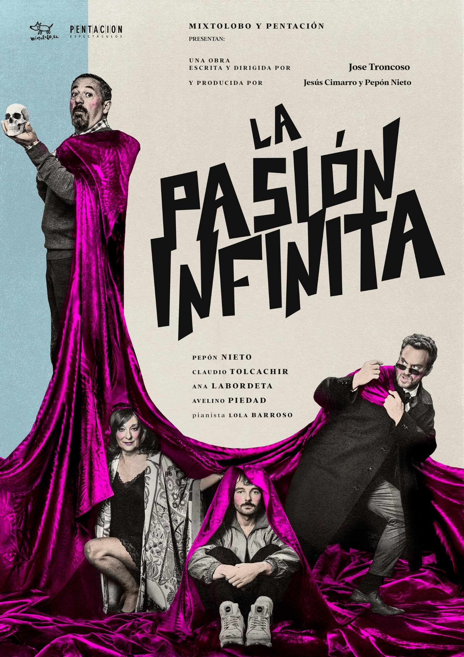 LA PASIÓN INFINITA en el Teatro Bellas Artes