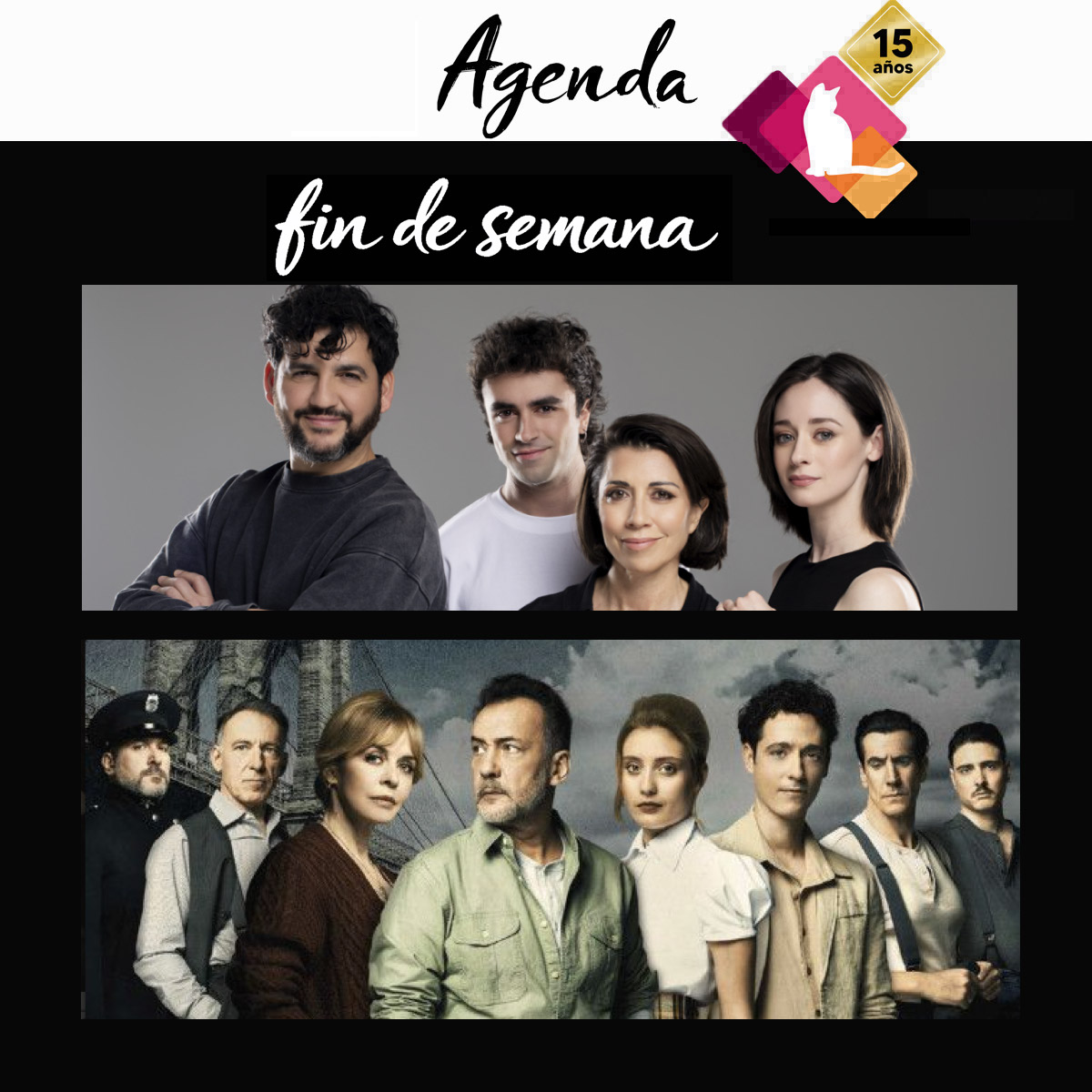 AGENDA TEATRO FIN DE SEMANA