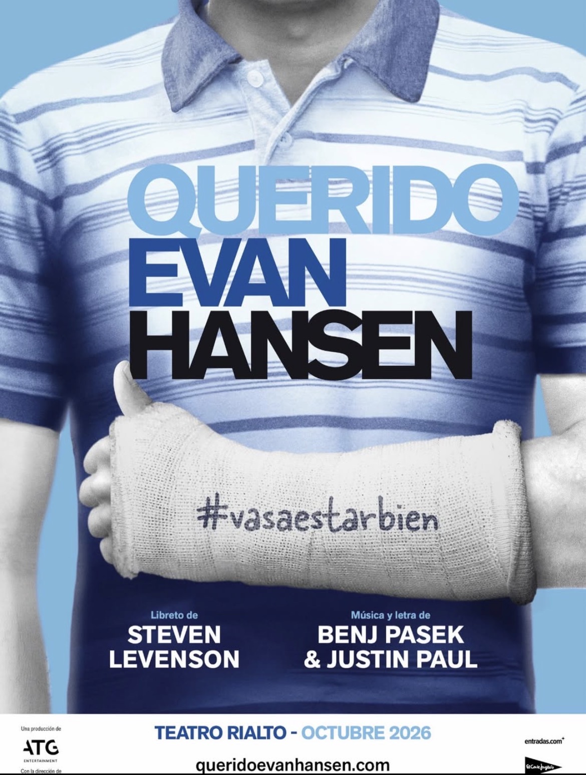 QUERIDO EVAN HANSEN, el musical, en el Teatro Rialto